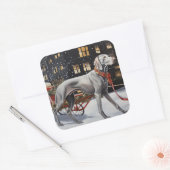 ワイマラークリスマスフェスティバルシーズン スクエアシール (封筒)