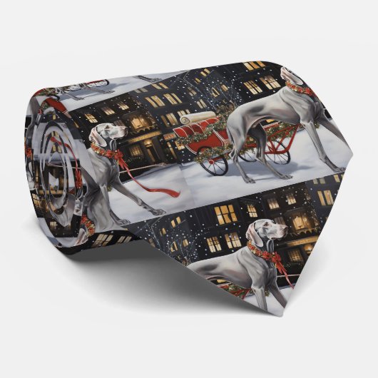 ワイマラークリスマスフェスティバルシーズン ネクタイ (ロール)