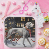 ワイマラークリスマスフェスティバルシーズン ペーパープレート (パーティー)