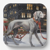 ワイマラークリスマスフェスティバルシーズン ペーパープレート (正面)