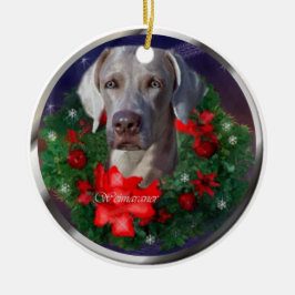 ワイマラークリスマス・ギフト セラミックオーナメント