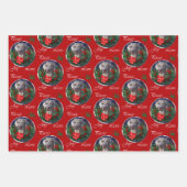 ワイマラークリスマス・ギフト ラッピングペーパーシート (正面)