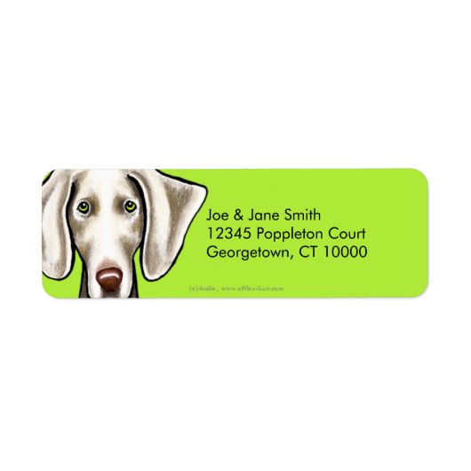 ワイマラードッグオリーブ ラベル (正面)