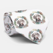 ワイマラーナクリスマスリースフェスティバルカップ ネクタイ (ロール)