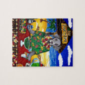 ワイマラーナーバーテンダー ジグソーパズル (横)