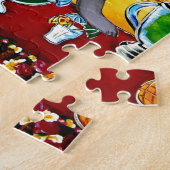 ワイマラーナーバーテンダー ジグソーパズル (側面)