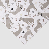 ワイマラーナーボーンズアンドポーズティッシュペーパー 薄葉紙 (詳細)