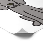 ワイマラーヌードグッド漫画 ポスター (角)