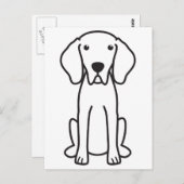 ワイマラーヌードグッド漫画 ポストカード (正面/裏面)