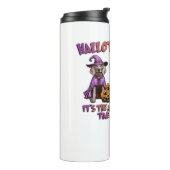 ワイマラーハロウィーン感謝祭クリスマスオーバーシ タンブラー (回転左)