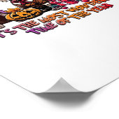 ワイマラーハロウィーン感謝祭クリスマスオーバーシ ポスター (角)