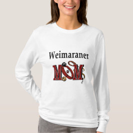 ワイマラーママのプレゼント Tシャツ