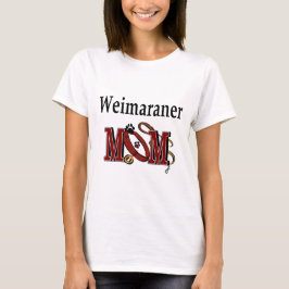 ワイマラーママのプレゼント Tシャツ