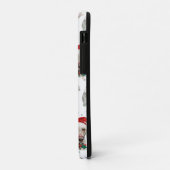 ワイマラーンドッグがクリスマススターを育てる Case-Mate iPhoneケース (裏面/左)