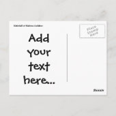 ワイメアオードゥボンウォーターフォール ポストカード (裏面)