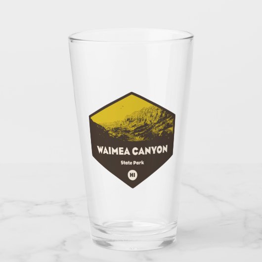 ワイメアキャニオン州パークハワイ タンブラーグラス (正面)