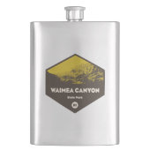 ワイメアキャニオン州パークハワイ フラスク (正面)