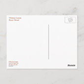 ワイメアキャニオン、カウアイ、ハワイのはがき ポストカード (裏面)