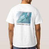 ワイメアベイボディボーダー Tシャツ (裏面)