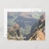 ワイメア・キャニオン ポストカード (正面/裏面)