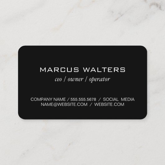 ワイモダンングラスのアイコンで表現 名刺 (裏面)