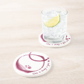 ワイモダンンステイン – 砂岩コースター コースター (側面)