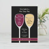 ワイモダンンテイスティングパーティの招待状 招待状 (スタンド正面)