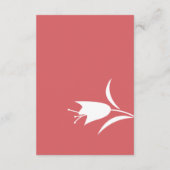 ワイモダンントゥリ結婚ップ エンクロージャーカード (裏面)