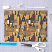 ワイモダンンパターン 薄葉紙 (クラフト)