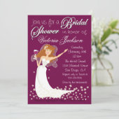 ワイモダンンブライダルシャワーカクテルパーティー招待状 招待状 (スタンド正面)