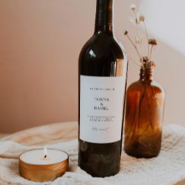 ワイモダンンボトルラベルテンプレート ワインラベル