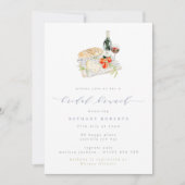 ワイモダンン&チーズブライダルブランチピクニック 招待状 (正面)