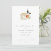 ワイモダンン&チーズブライダルブランチピクニック 招待状 (スタンド正面)