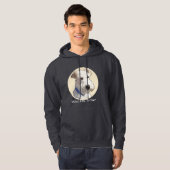 ワイヤキツネテリアアート パーカ (正面フル)