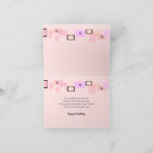 ワイヤキツネテリアグリーティング カード (内部)