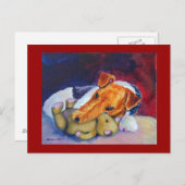 ワイヤキツネテリア葉書 ポストカード (正面/裏面)