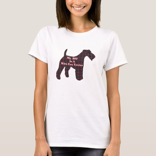 ワイヤキツネテリアBFFアパレル Tシャツ (正面)