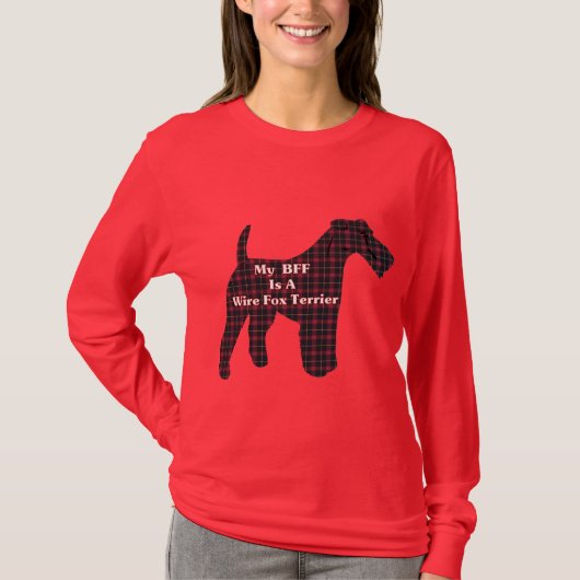 ワイヤキツネテリアBFFギフト Tシャツ (正面)