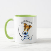 ワイヤキツネテリアIAAM マグカップ (左)