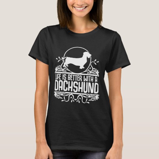 ワイヤソールドダシュント狩りドッグ Tシャツ (正面)