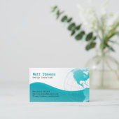 ワイヤターコイズグローブアメリカズ名刺 名刺 (スタンド正面)