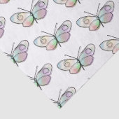 ワイヤバタフライスケッチパターン 薄葉紙 (詳細)