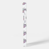 ワイヤバタフライスケッチパターン Case-Mate iPhoneケース (裏面 / 左)