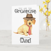 ワイヤフォールドダシュントパパ カード (黄色い花)