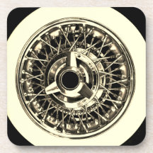 ワイヤホイールスポーツカータイヤコースター