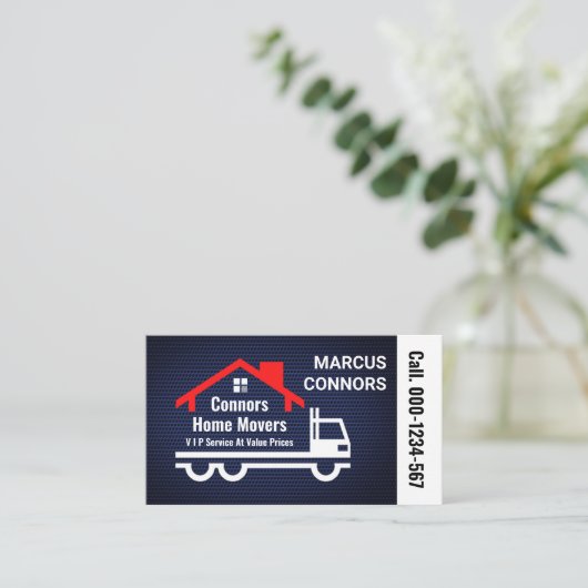 ワイヤメッシュ上のホーム移動搬送 名刺 (スタンド正面)