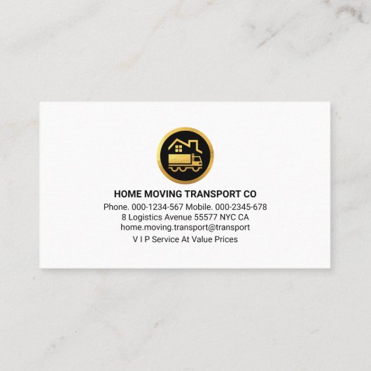 ワイヤメッシュ上のホーム移動搬送 名刺 (裏面)