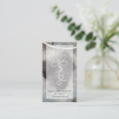 ワイヤラップジュエリーデザイナ 名刺 (スタンド正面)