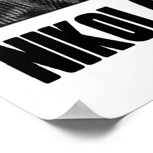 ワイヤレスニコラテスラのウィザード(1856年~1943年) ポスター (角)