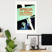 ワイヤレスファ救済ン、海軍(US02299) ポスター (ホームオフィス)